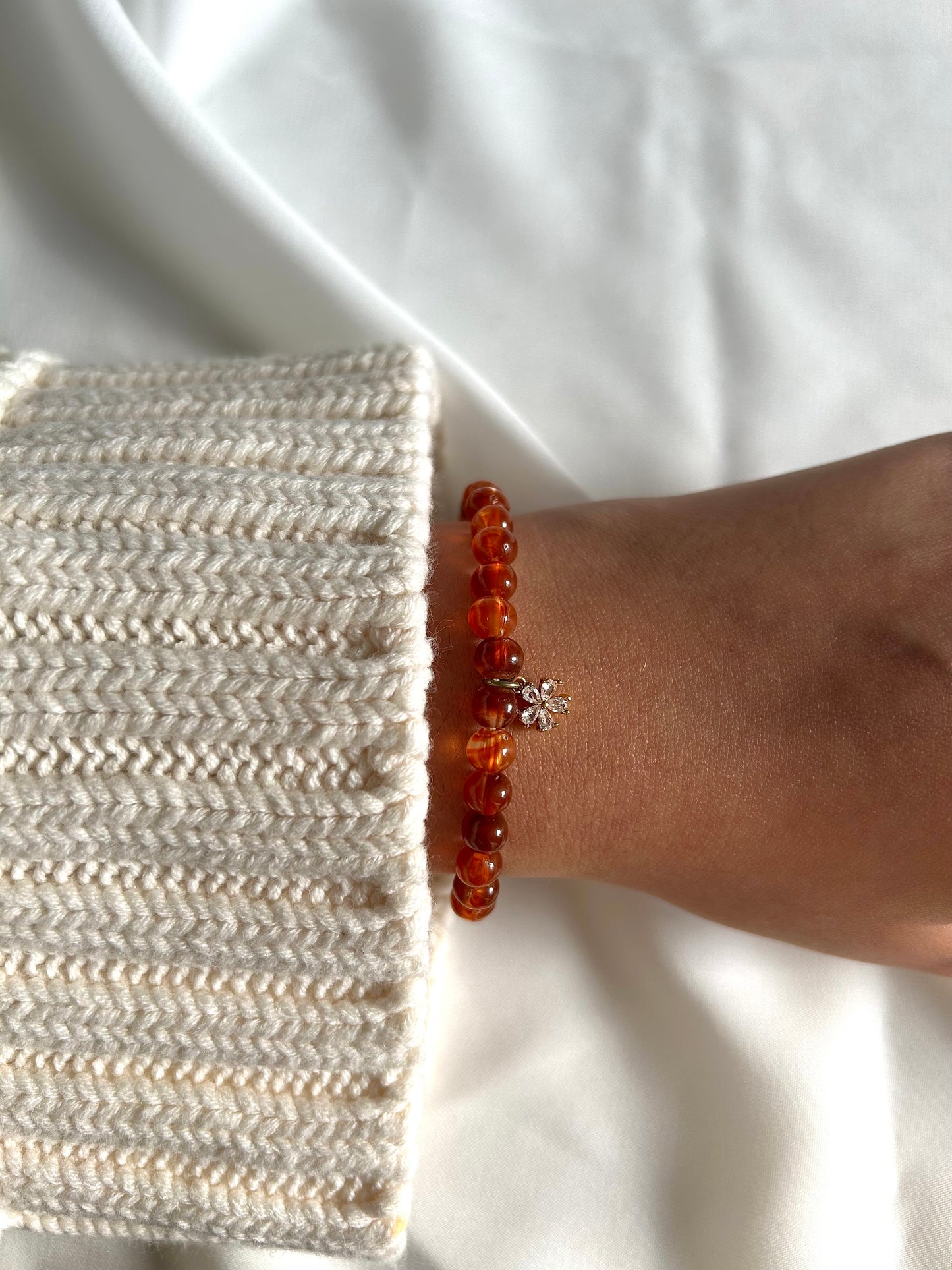 Bracelet Tasbih dorée Ambres