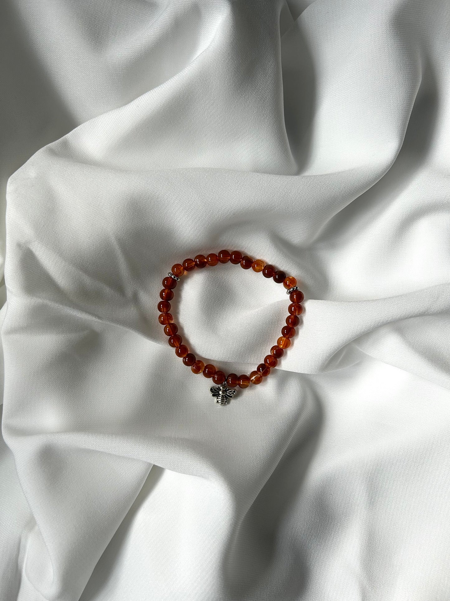 Bracelet Tasbih argent Ambres