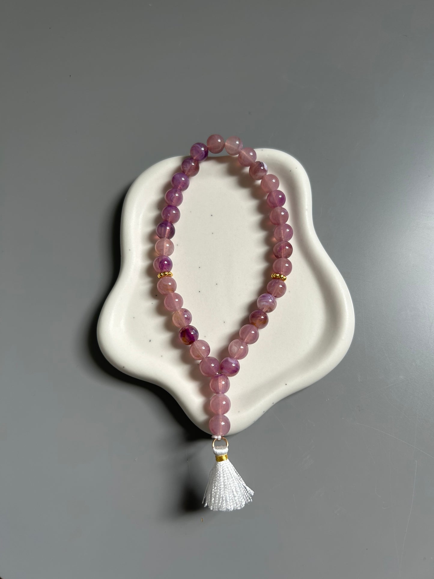 Mini Tasbih 33 perles Prune