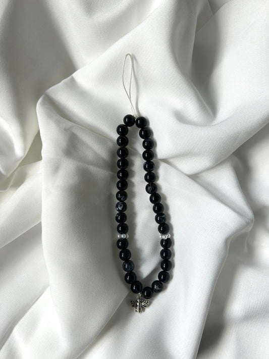 Tasbih téléphone 33 perles Noir