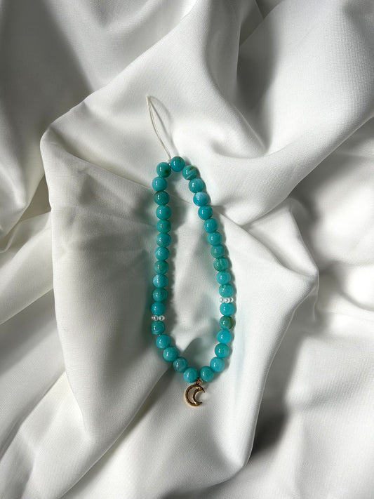 Tasbih téléphone 33 perles Bleu