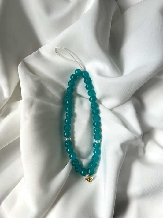 Tasbih téléphone 33 perles Océan