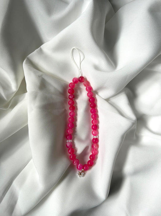 Tasbih téléphone 33 perles Rose